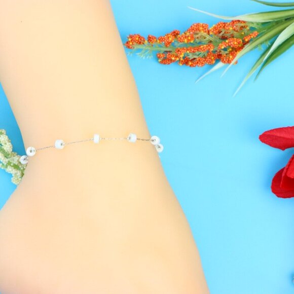 Elegant Handmade Anklet – Perfect for Women & Girls | Ideal Gift Option, DYC1556 - Picture 2 of 9